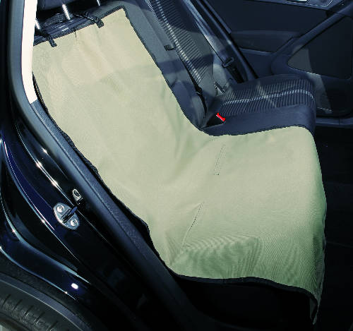 Trixie Protective Car Seat Cover, dividable - autós üléstakaró (hátsó ülésre,bézs) 1,40x1,20m