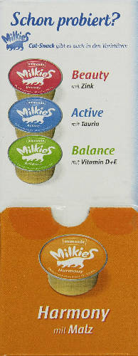 Animonda Milkies Harmony (tejszín,maláta) macskatej -  Macskák részére (4X15g)