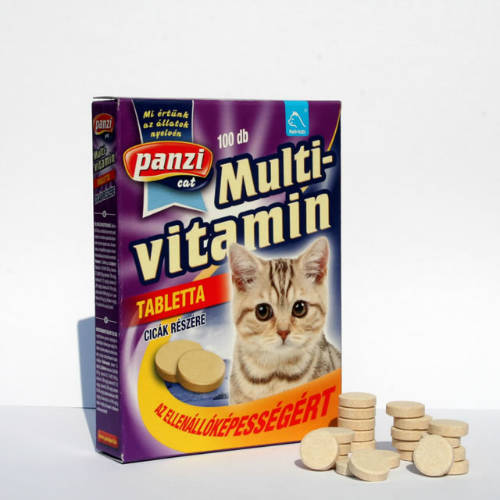 Panzi Vitamin - Multivitamin macskák részére (100db)