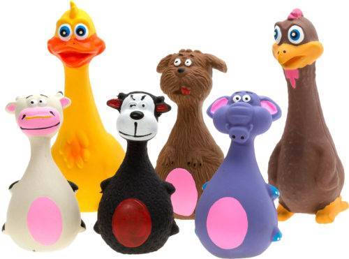 Comfy latex állat (elefánt) - játék kutyák részére (13cm)