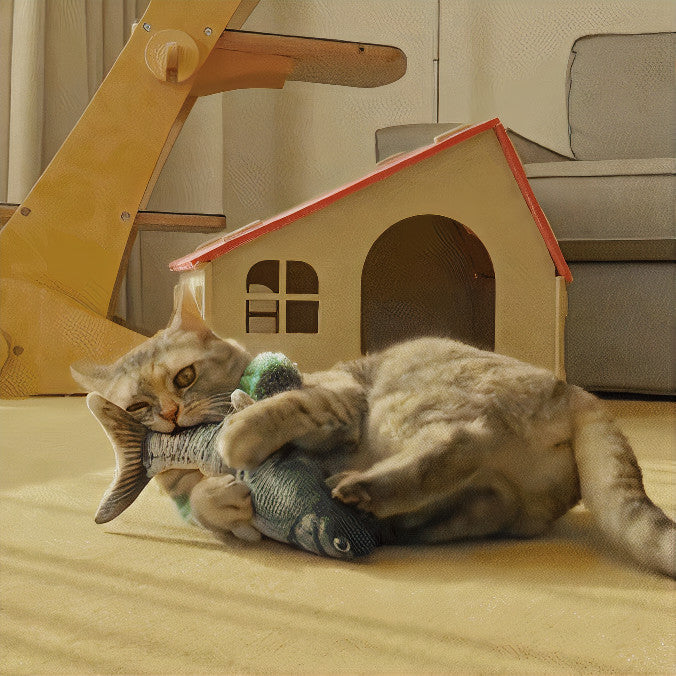 Petson™ Ficánkoló Lazac Játék 🐟